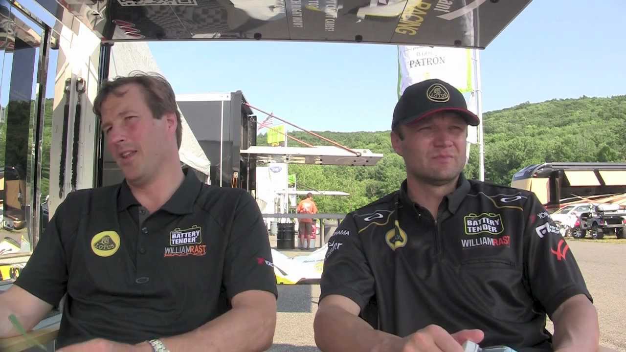 Lotus Alex Job Racing - 2012 ALMS Northeast Grand Prix Qualifying Day Interviews - Lime Rock Park