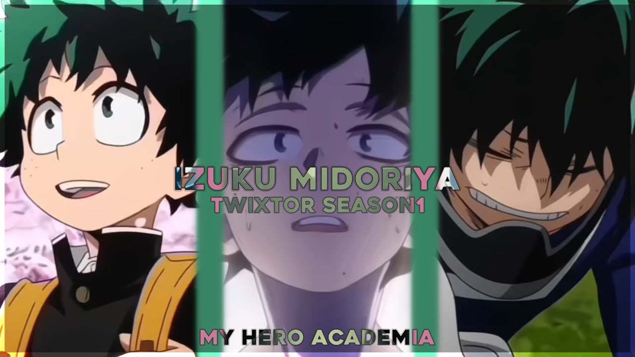 Izuku Midoriya - Free Twixtor clips | My hero academia • season 1 all scenes