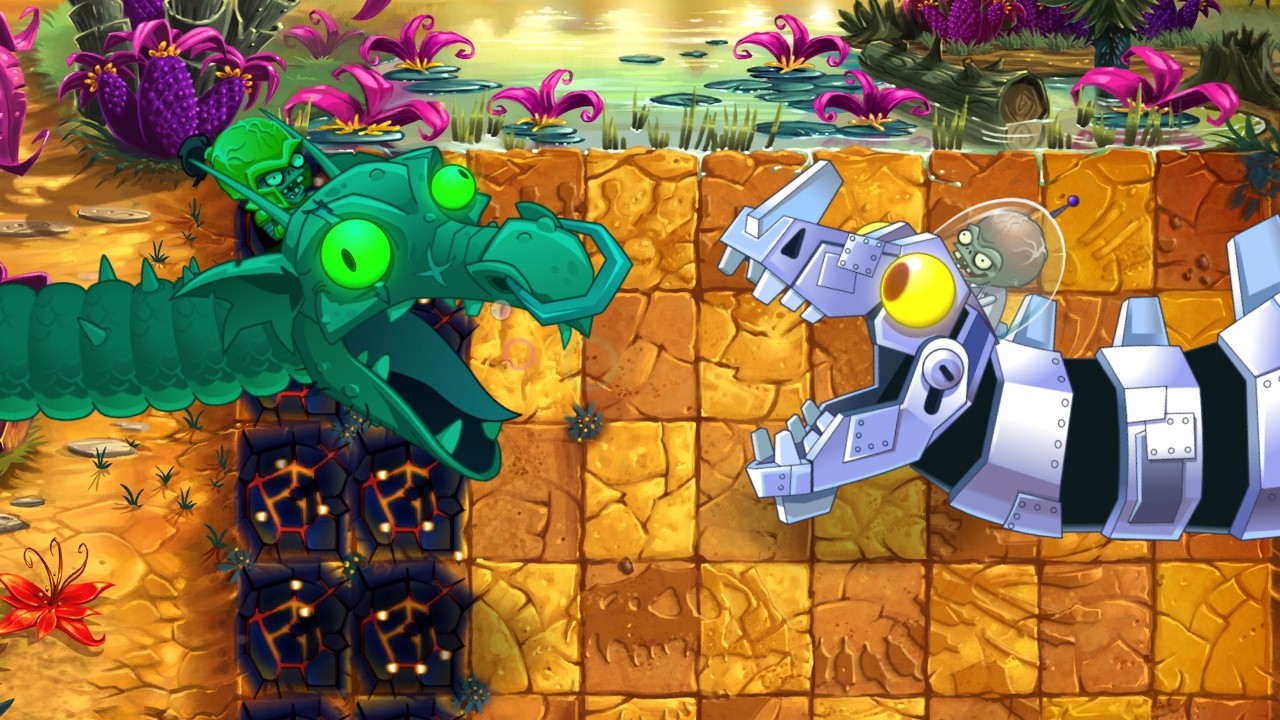 Zombot Dinotronic Mechasaur 2.0 VS Zomboss (Part 1)丨PvZ 2 Gardendless :Zomboss Tournament 11(Part 1)