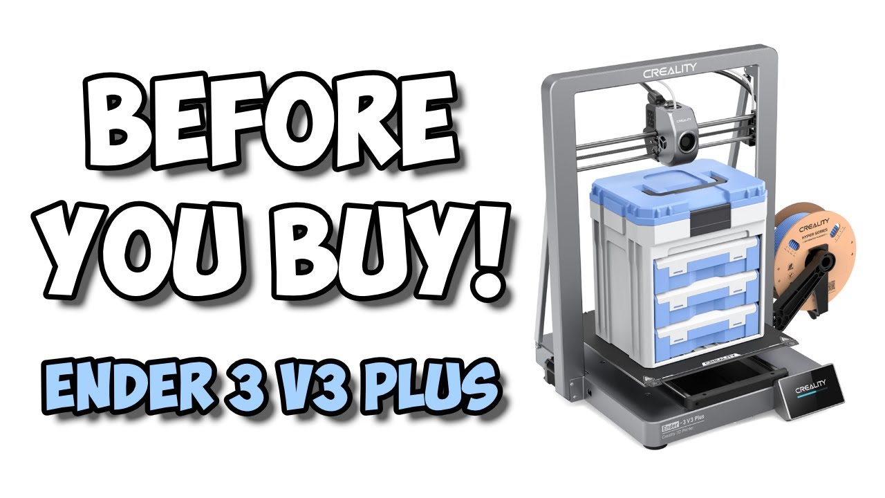 Посмотрите ПЕРЕД покупкой Creality Ender 3 V3 Plus!