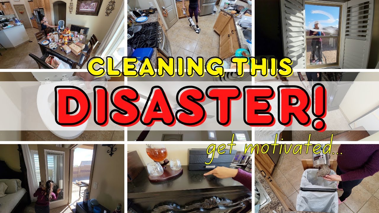 *DEEP CLEANING* MY BEDROOM + DINING ROOM || CLEANING MOTIVATION FOR MOMS || HUGE TRANSFORMATION