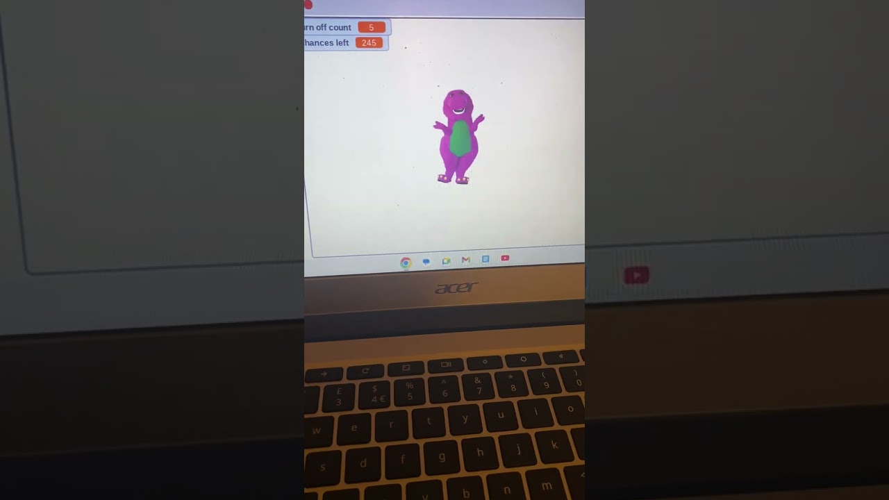 My first Barney error part 1