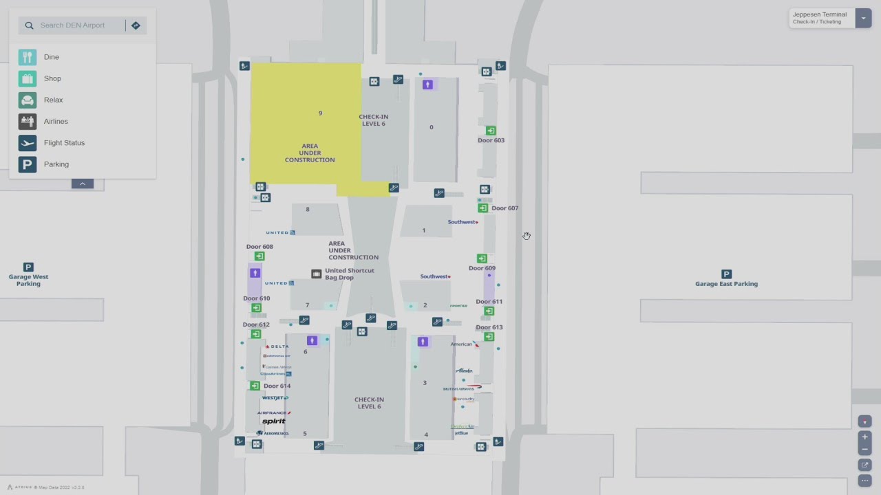 Construction begins on new security checkpoint at DIA