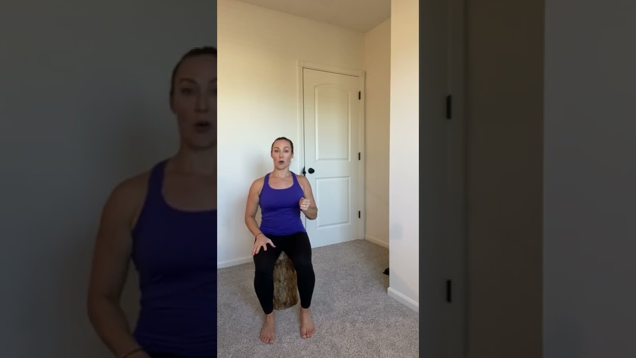 Seated Single Arm Band Chest Press With Coaching