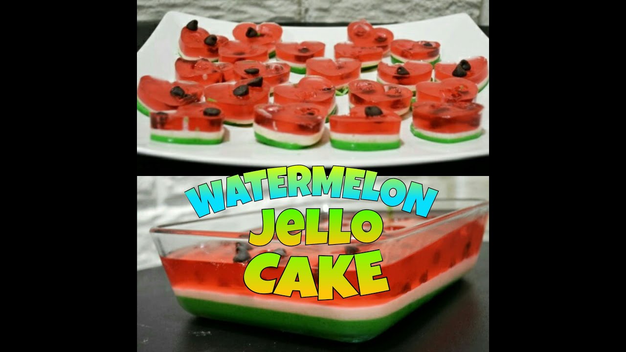 Easy Watermelon Jello Cake Recipe