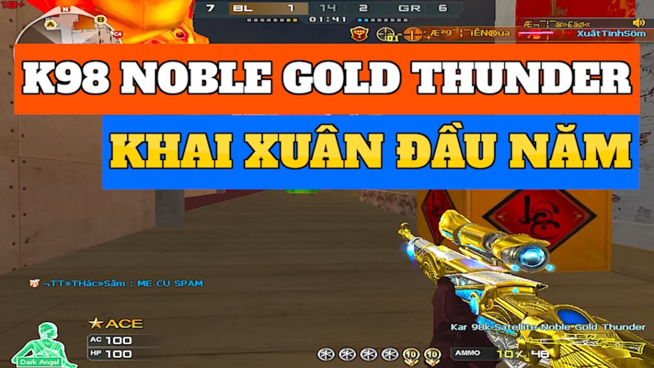 CFVN - K98 Noble Gold  Thunder Khai Xuân Đầu Năm | Hồ Điệp Tiên Tử |