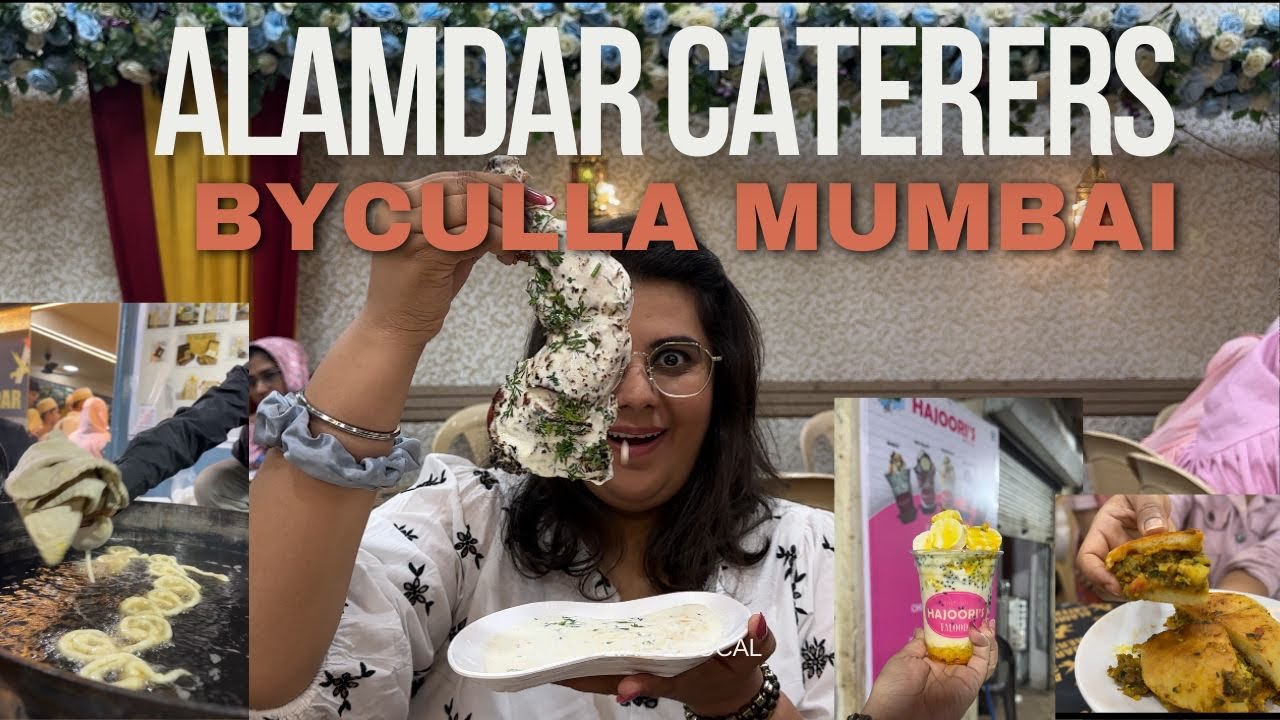 Alamdar caterers | Malai Leg | Nalli Nihari | Mumbai | chicken cheese Roll | Hajoori’s Falooda