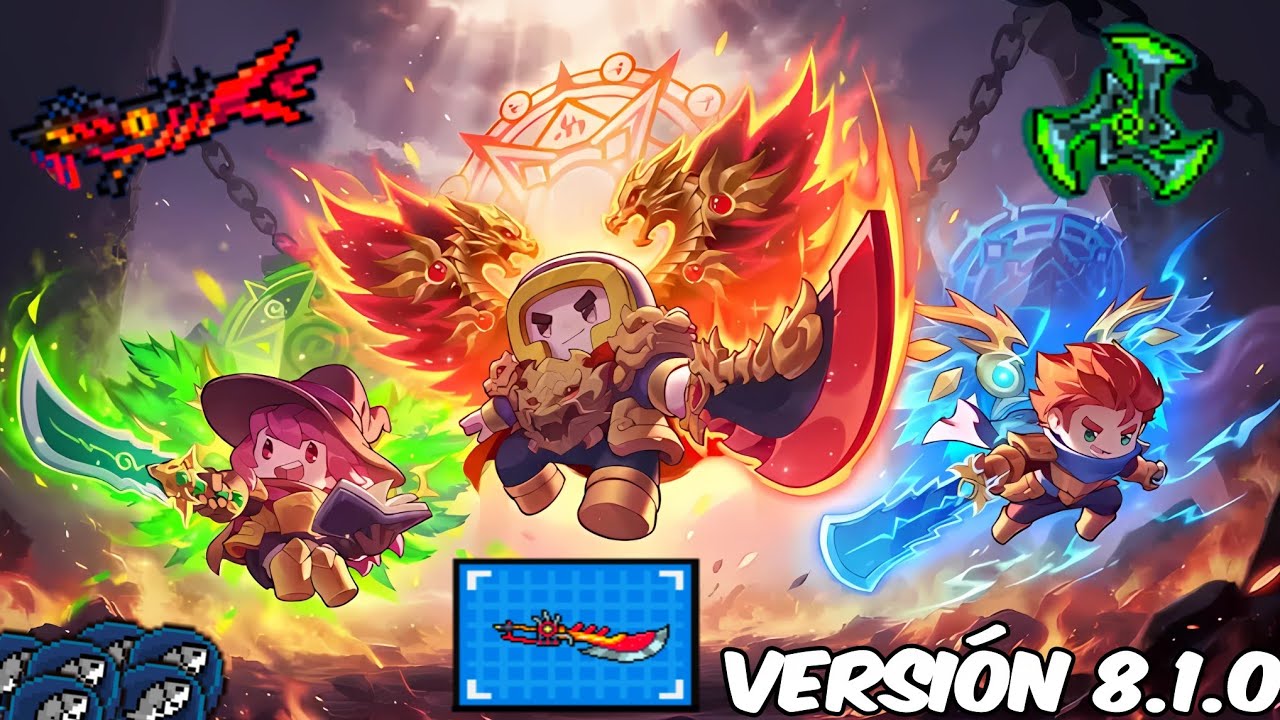 Llegan Nuevas Espadas y Evoluciones Increibles Gratis! Review de la Nueva Versi&oacute;n