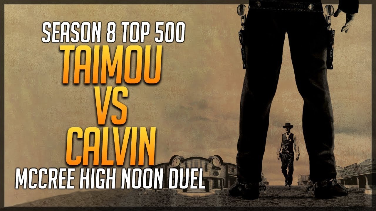 🎲 Mccree Duel - Taimou vs calvin - Who's Faster - Full Match From Both Side