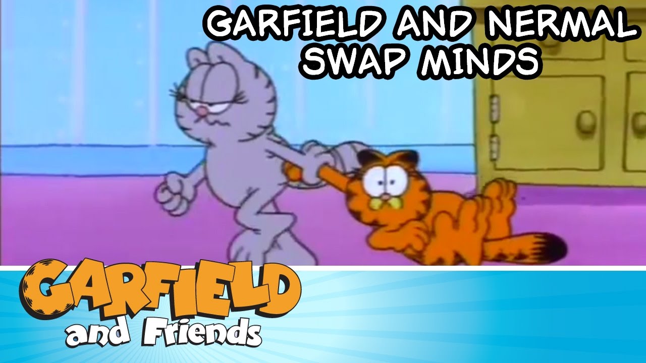 Garfield and Nermal Swap Minds - Garfield & Friends