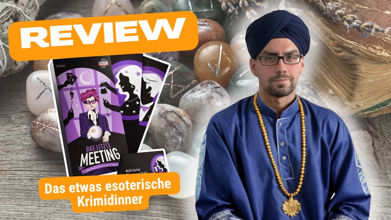 Review - Krimidinner Das letzte Meeting (Crime Cases) | von Räucherstäbchen und Klangschalen