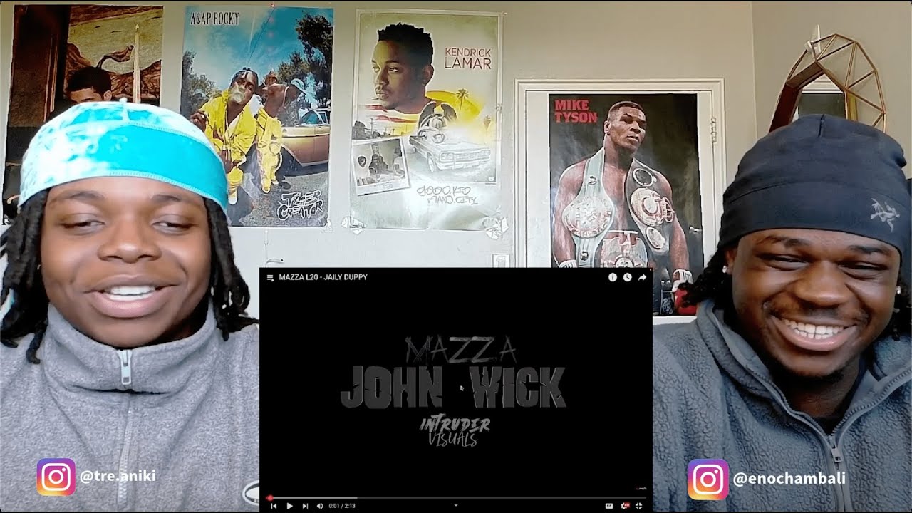 MAZZA L20 - JAILY DUPPY - REACTION
