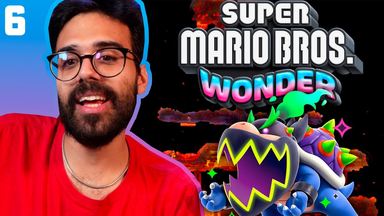 M6 FORESTA MAGMASCURO | SUPER MARIO BROS. WONDER 100% con Dario Moccia [Parte 6/7]