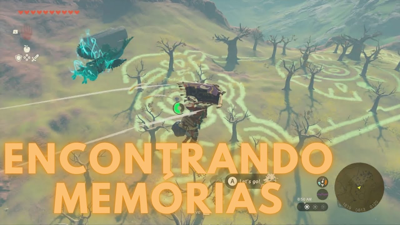 Zelda Tears of the Kingdom - Encontrando Memórias