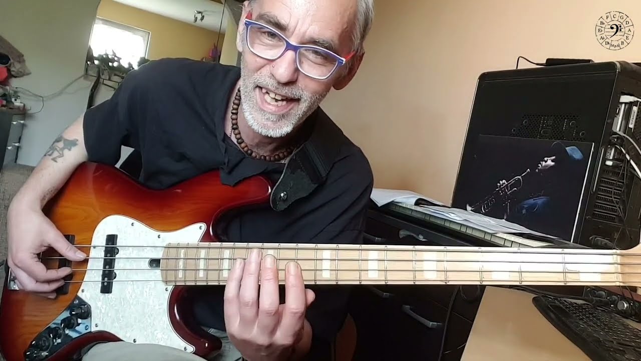 Gondolataim az akkordbontásról (egy fekvésben) basszusgitáron.