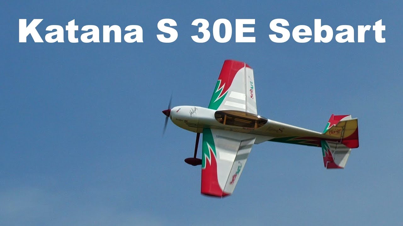 Katana S 30E Sebart | aerobatic RC airplane | 4K | 2022