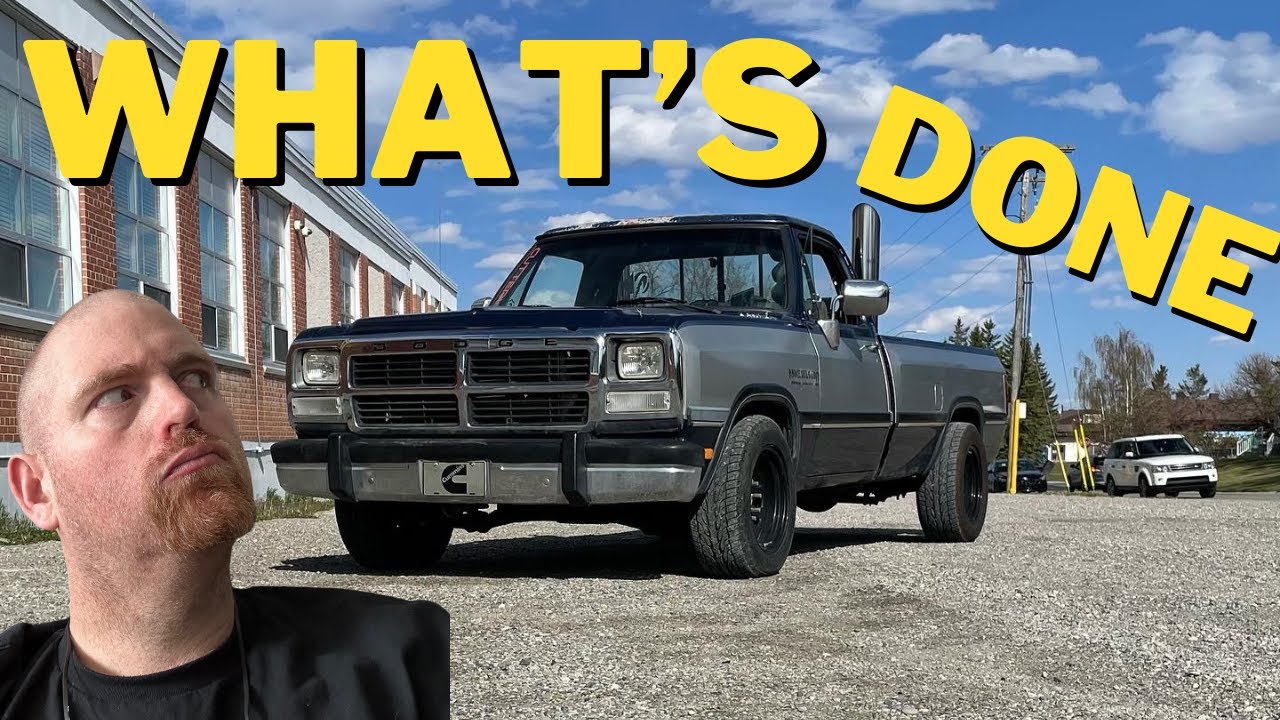 EVERYTHING DONE TO MY  FIRST GEN DODGE CUMMINS