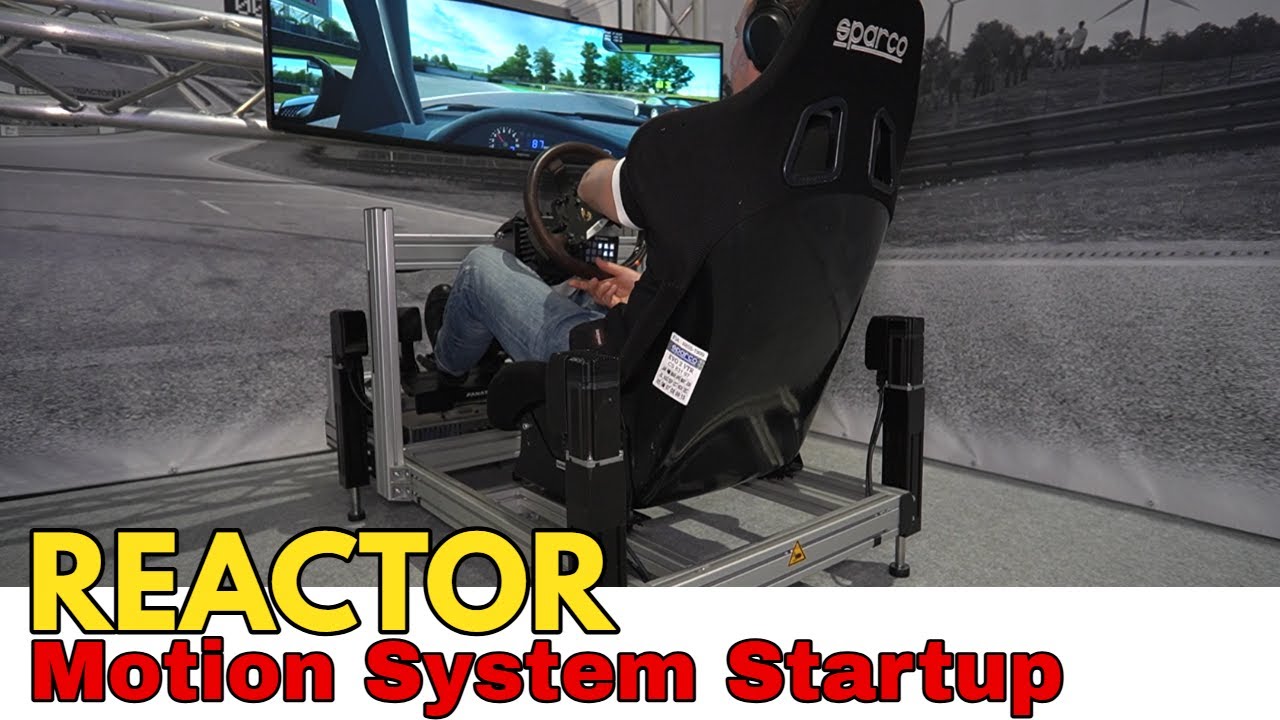 [Expo 24] REACTOR - Motion System Startup - erste Testrunden im bezahlbaren Motion System