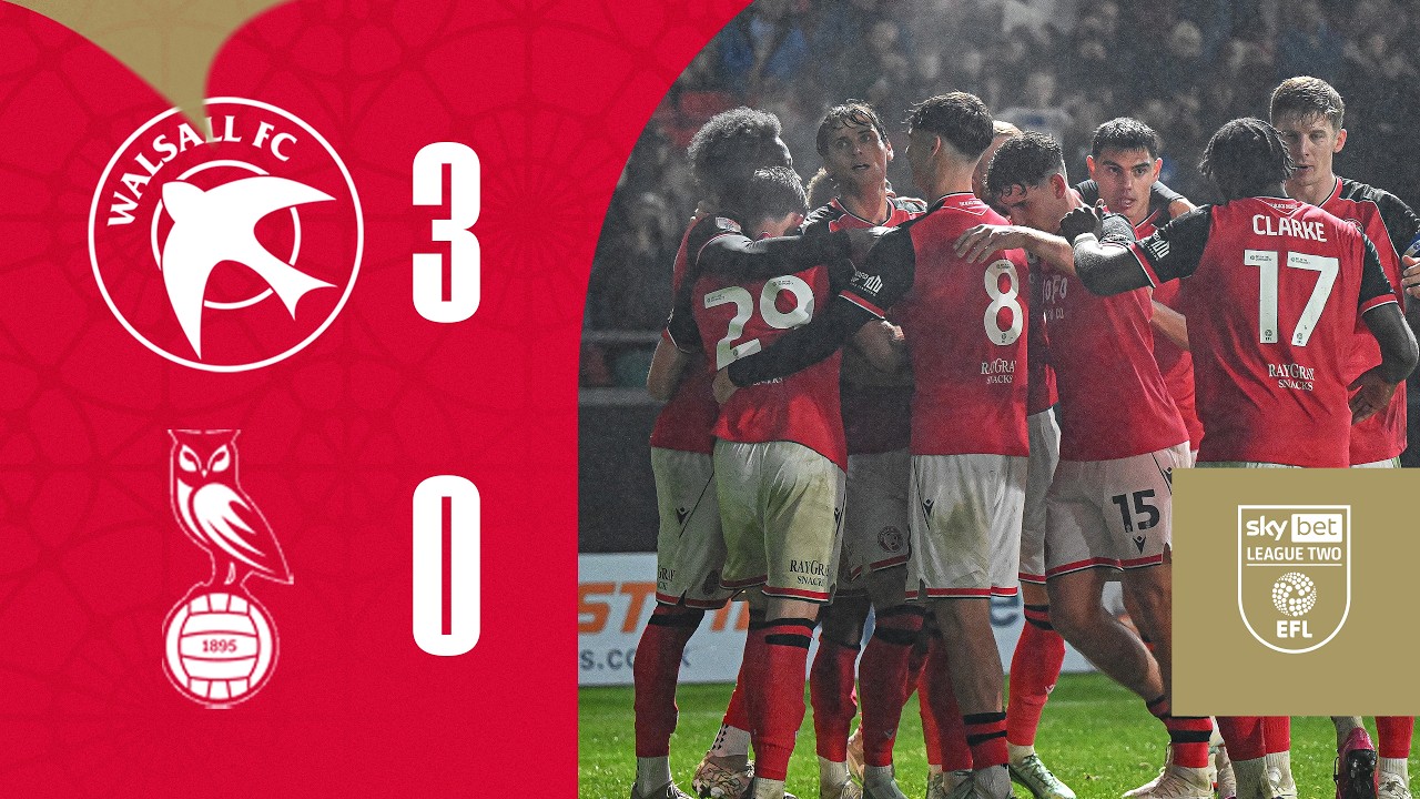 Highlights | Walsall v Oldham Athletic