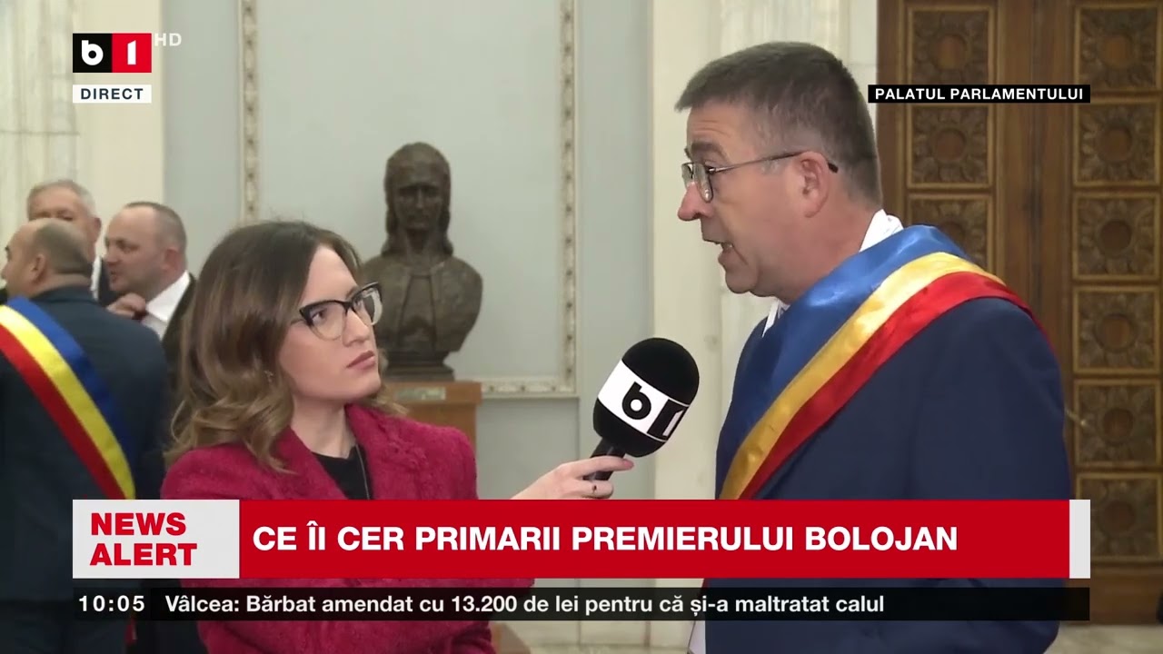 ACUM: GREVĂ ÎN PRIMĂRII. SUTE DE PRIMARI LA ÎNTÂLNIREA CU BOLOJAN. DECLARAȚII PRIMARI_Știri B1TV