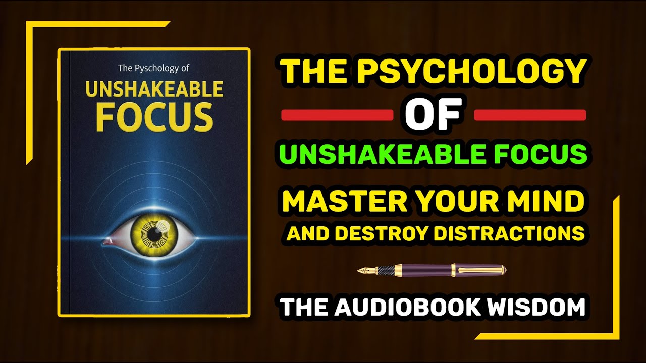 The Psychology of Unshakeable Focus: Master Your Mind and Destroy Distractions | Full Audiobook