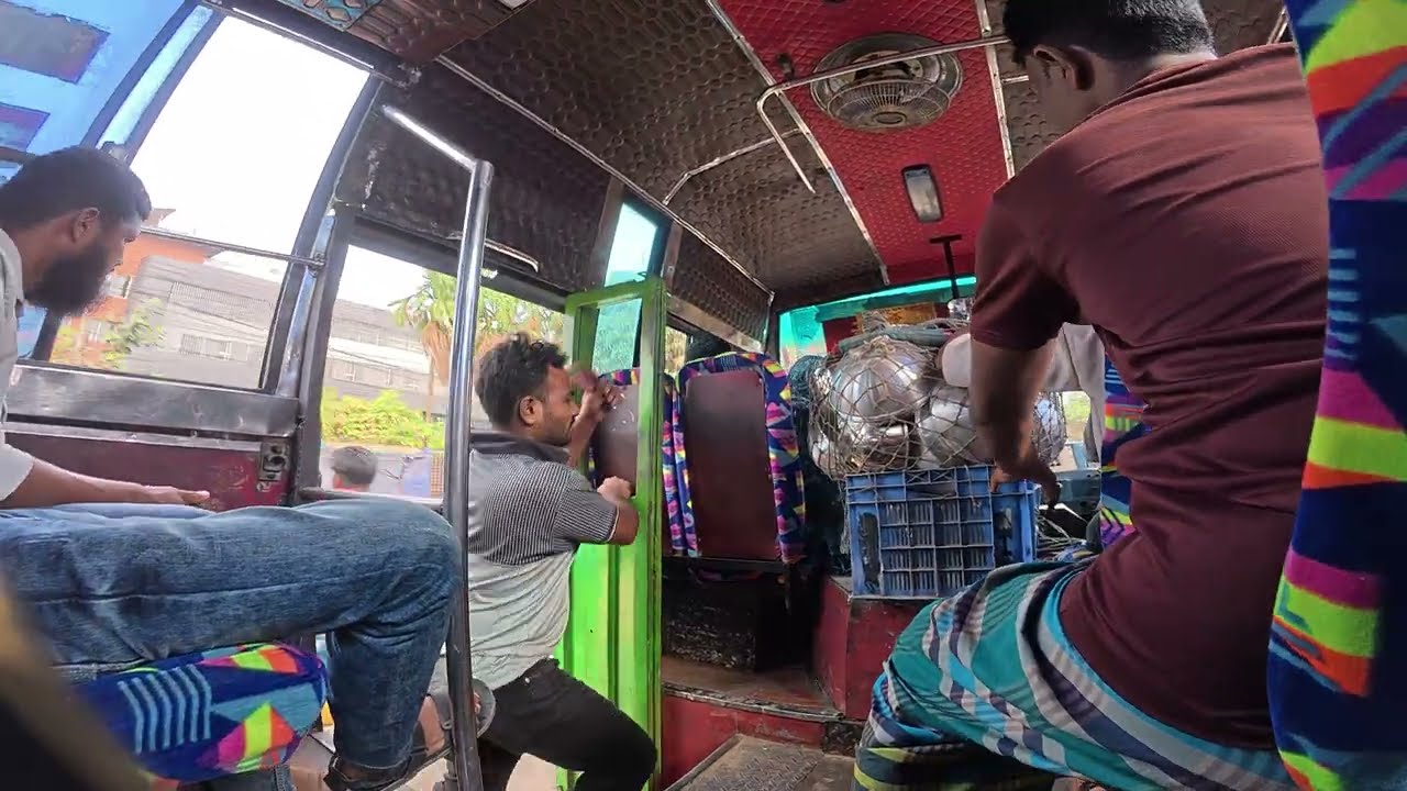 Crazy Crowded Bus Ride You Won&rsquo;t Believe | Public Local Bus Travel 