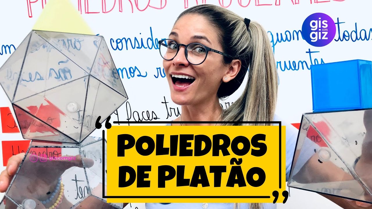 POLIEDROS DE PLATÃO | GEOMETRIA ESPACIAL |