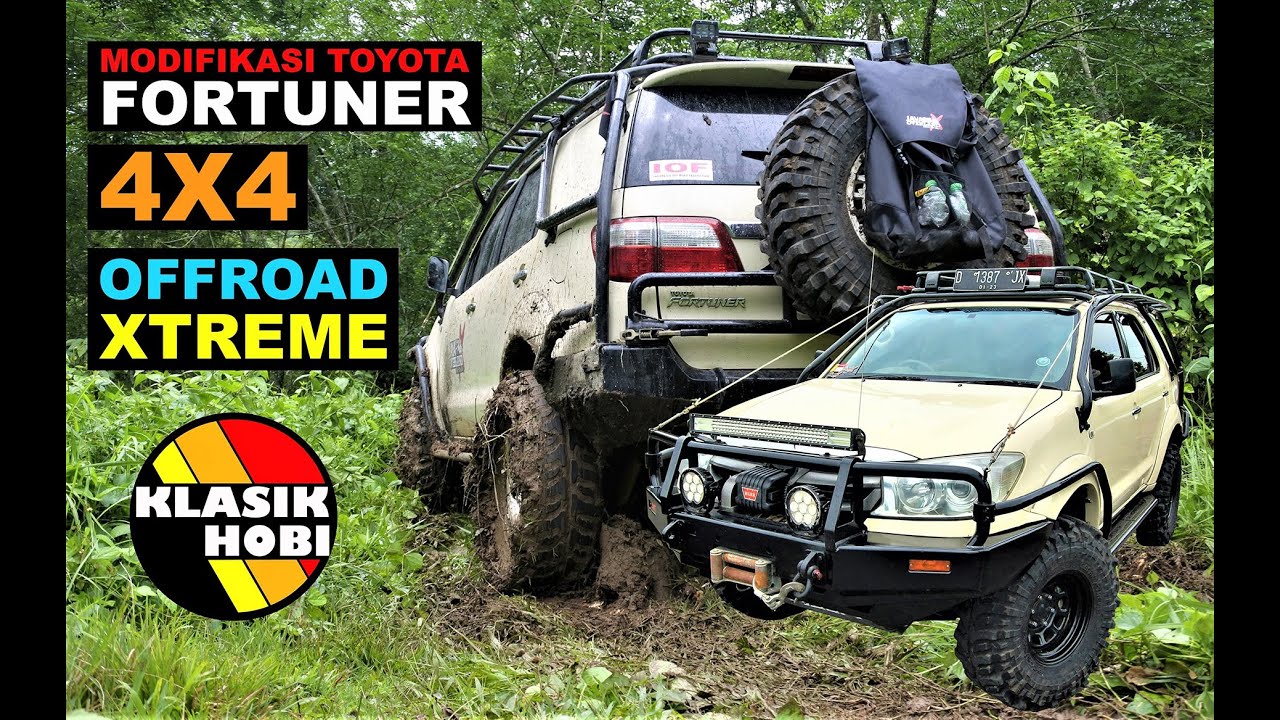MODIFIKASI TOYOTA FORTUNER 4X4 OFFROAD EXTREME EXPEDITION