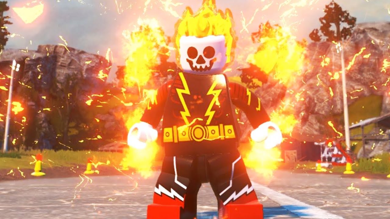 LEGO DC Super Villains - How To Make SPEED DEMON Custom Speedster