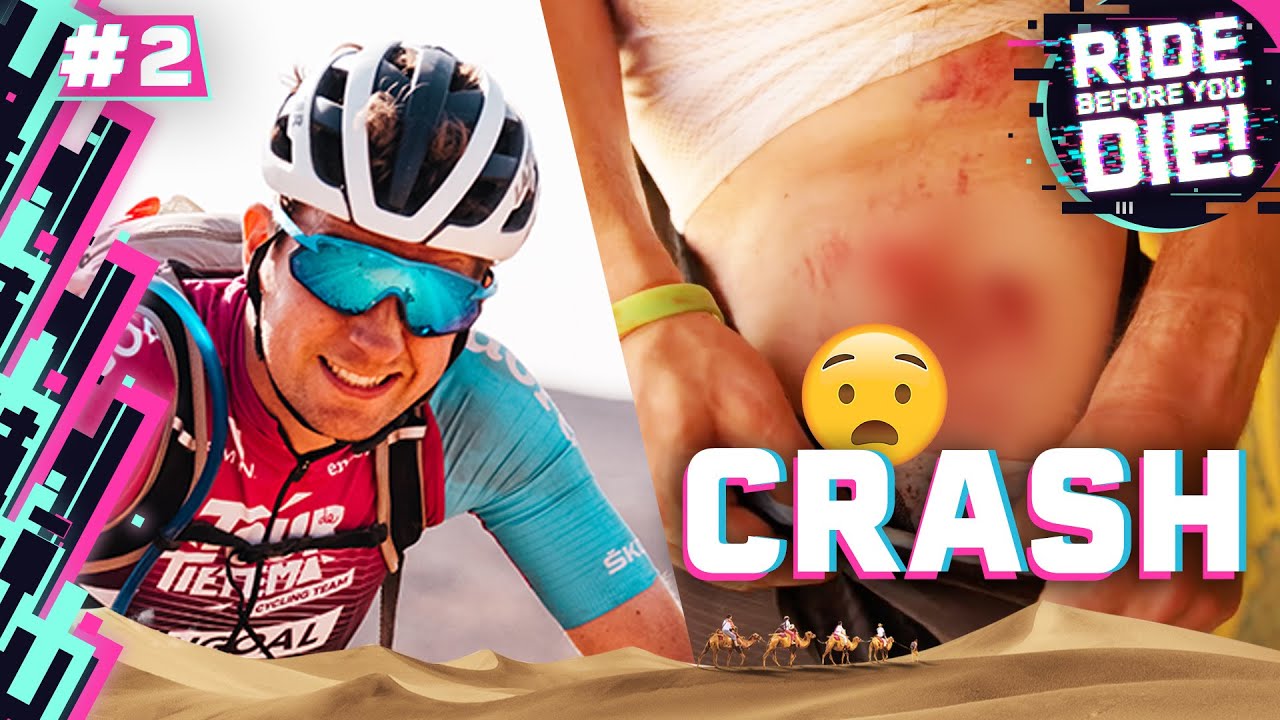 VEEL PIJN NA HARDE CRASH 🚑 [TITAN DESERT 2/4] | Ride Before You Die 🫵