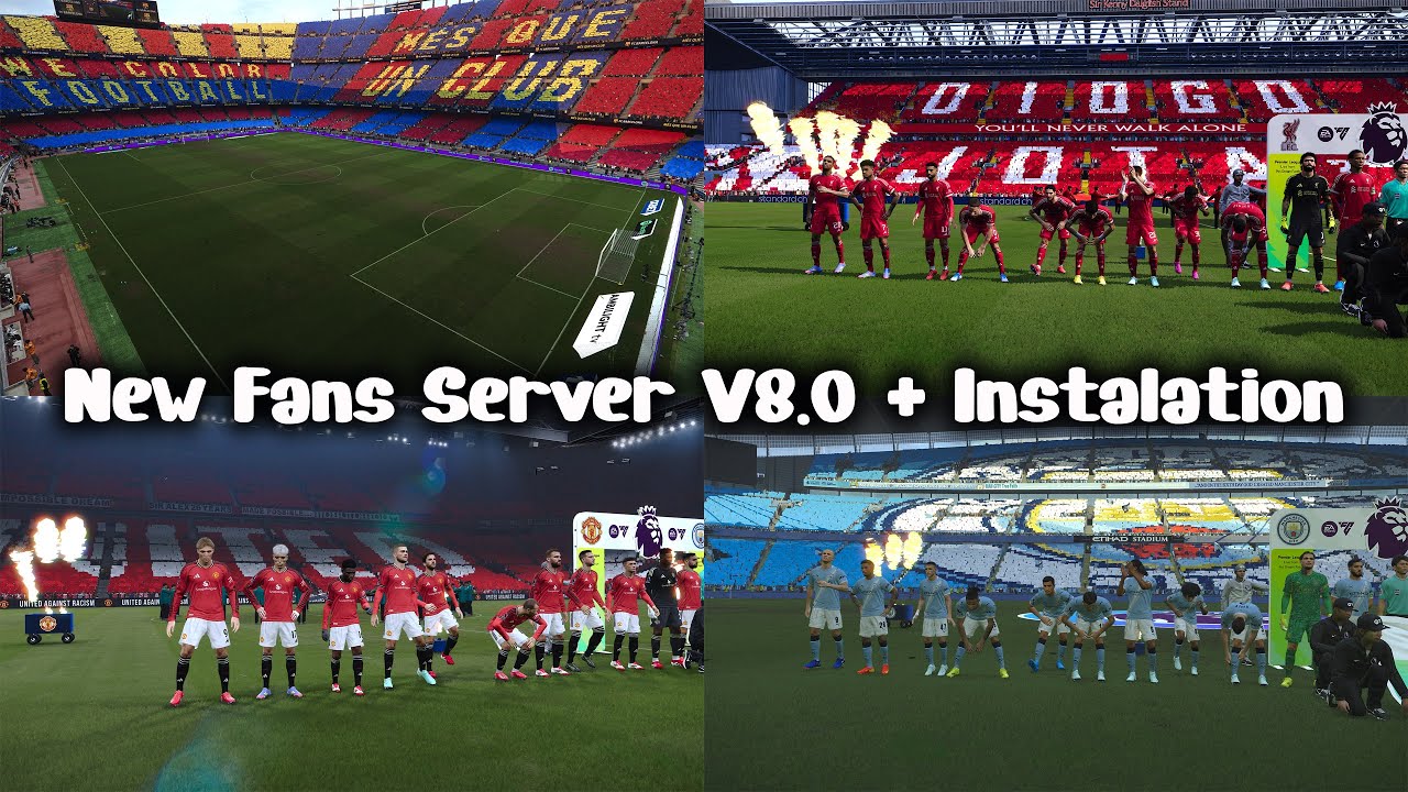 New Fans Server V8.0 AIO + Instalation - PES 2021 & Football Life 2025
