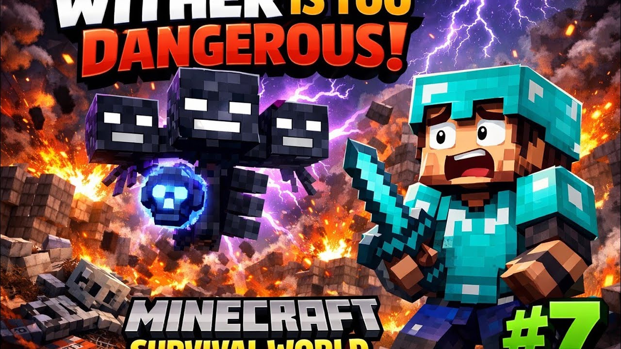 Wither is to dangerous in mincraft World/Ayan_xd_gamers mincraft pocket edition 