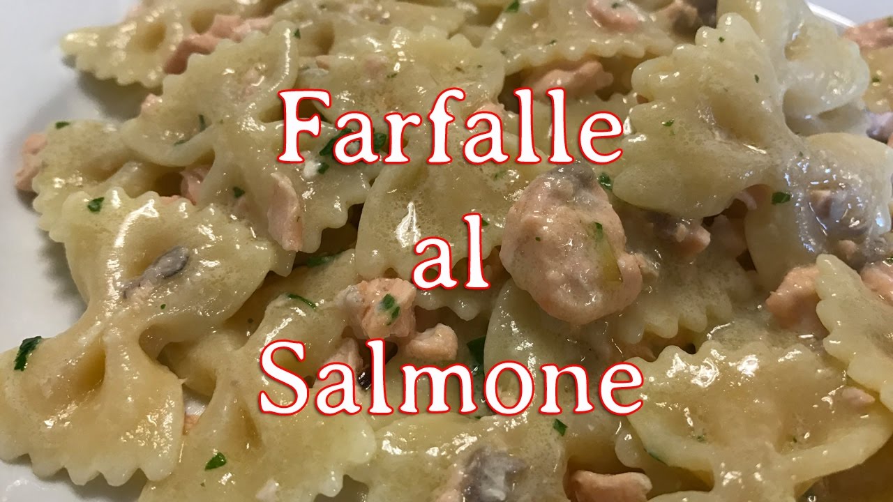 Farfalle al Salmone Fresco Pronte in 15 minuti