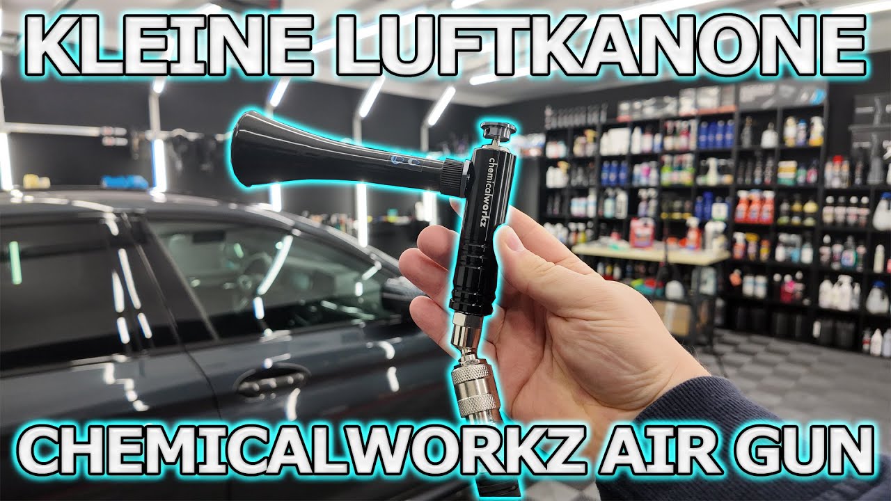 Die kleine Luftkanone! Chemicalworkz Mini Air Gun Druckluft Ausblaspistole für deine Aufbereitung