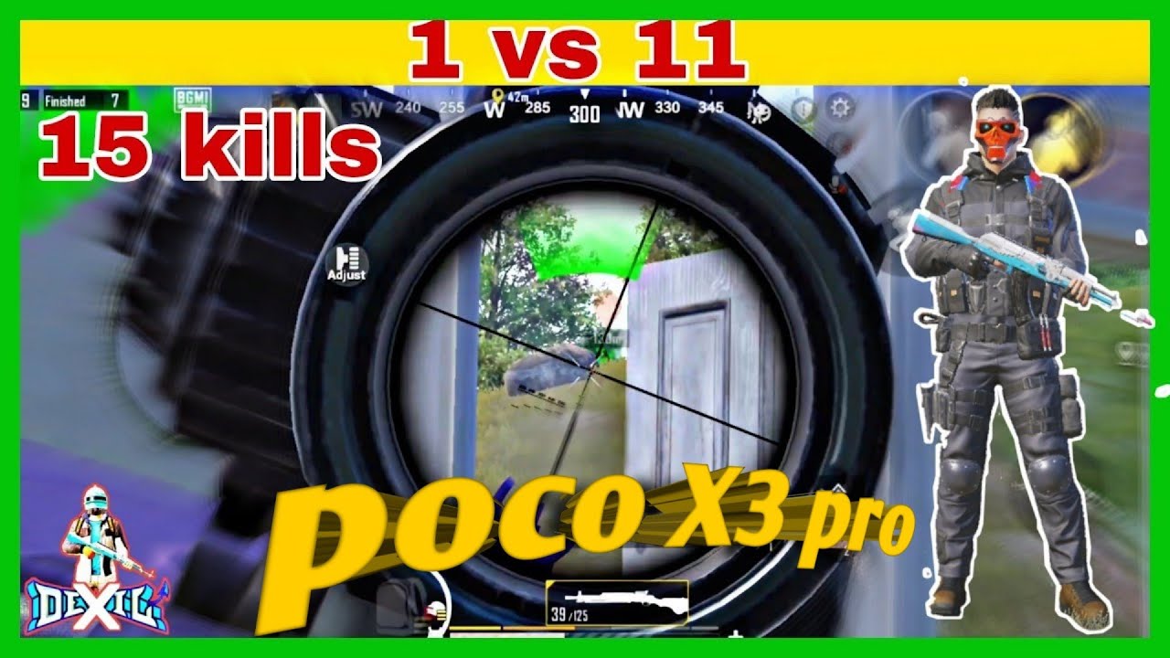 11 out of 14 kills| 15 finishes poco X3 pro | devilxpro