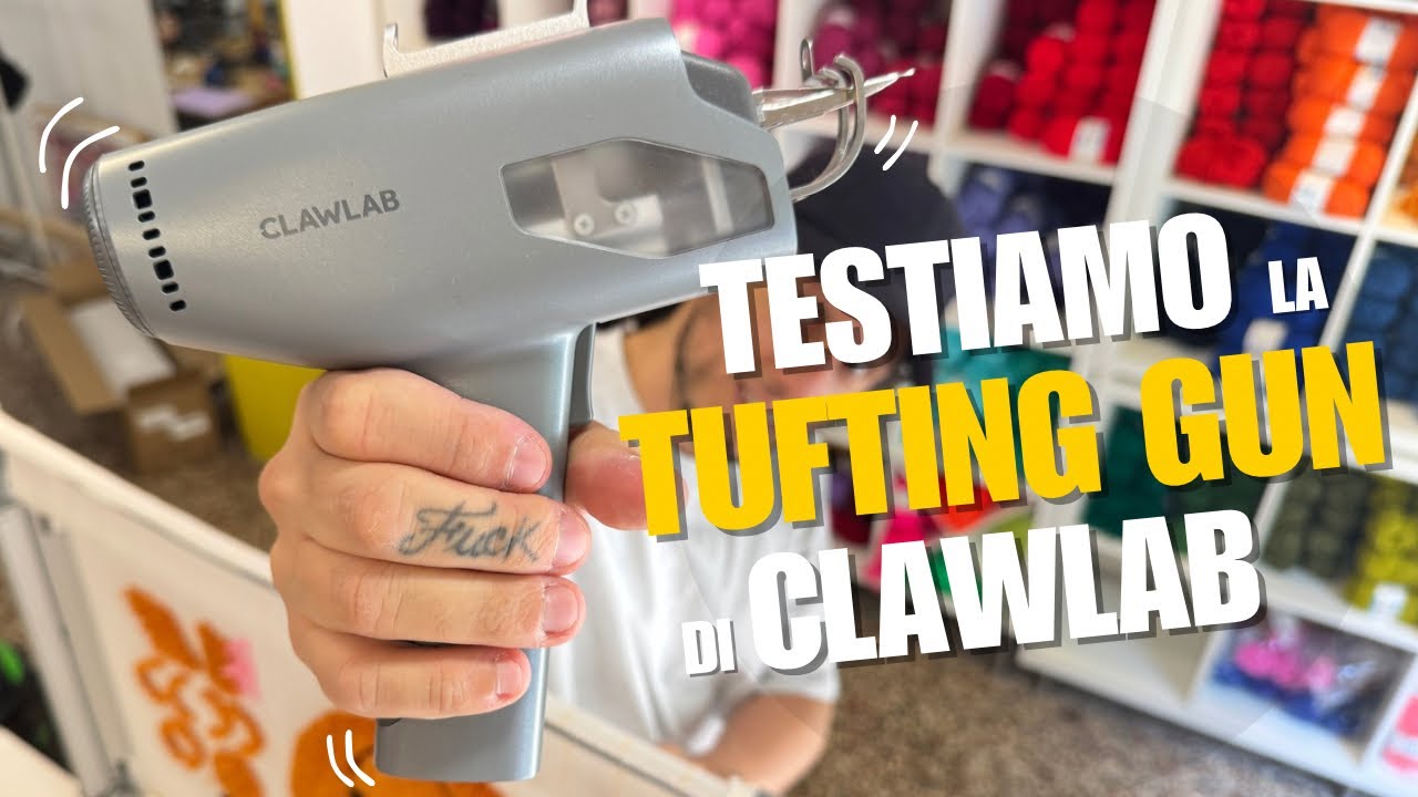 🔥Ho testato la TUFTING GUN più virale del momento: ecco la verità! [Tutorial Tufting]