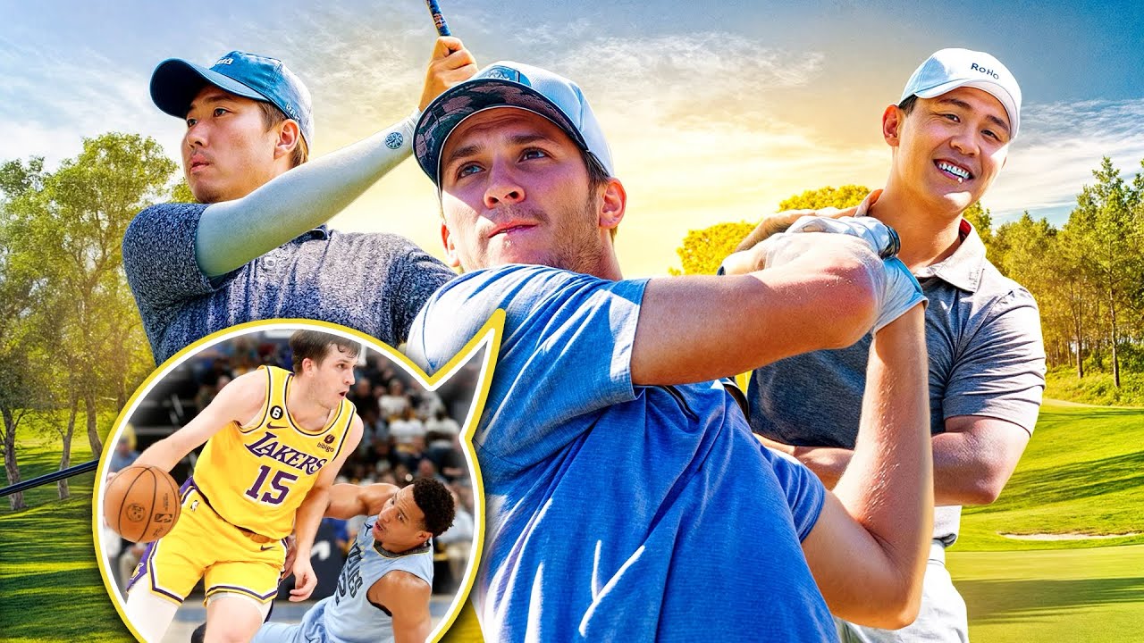 I cant believe how good this NBA player is at golf
