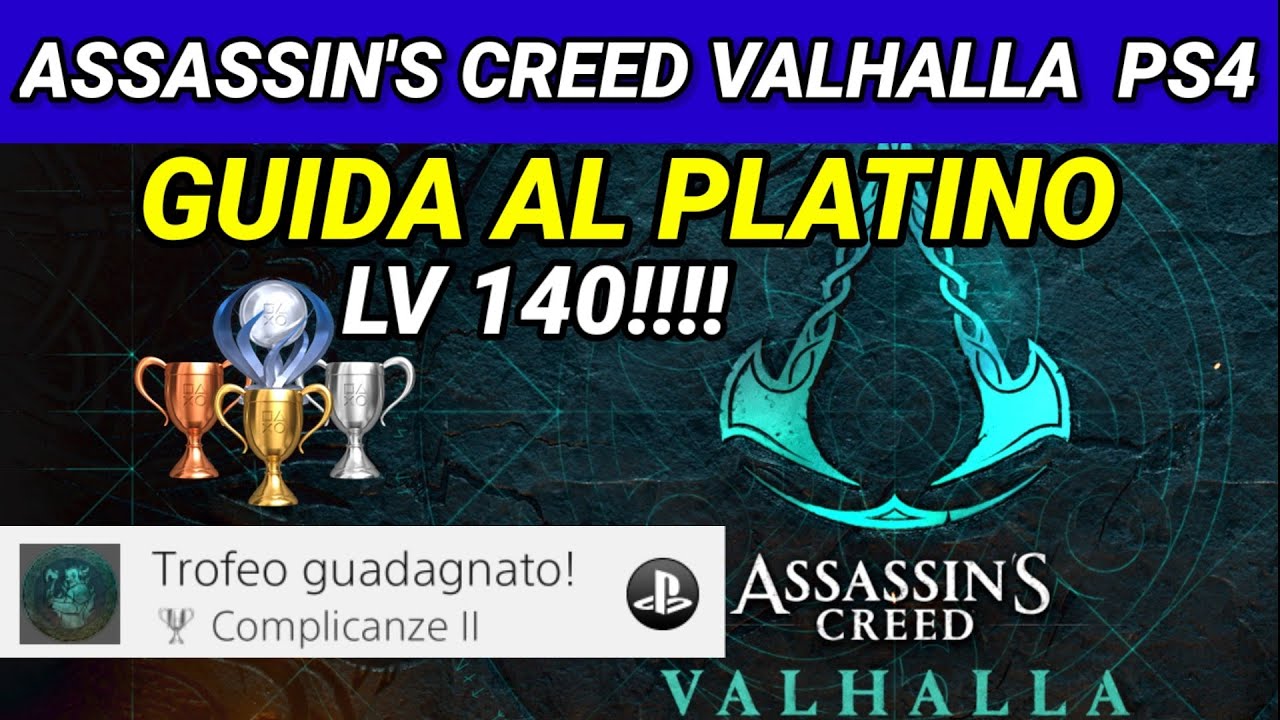 ASSASSIN'S CREED VALHALLA - TROFEO COMPLICANZE II 2 - OVERDESIGN - GUIDA AL PLATINO