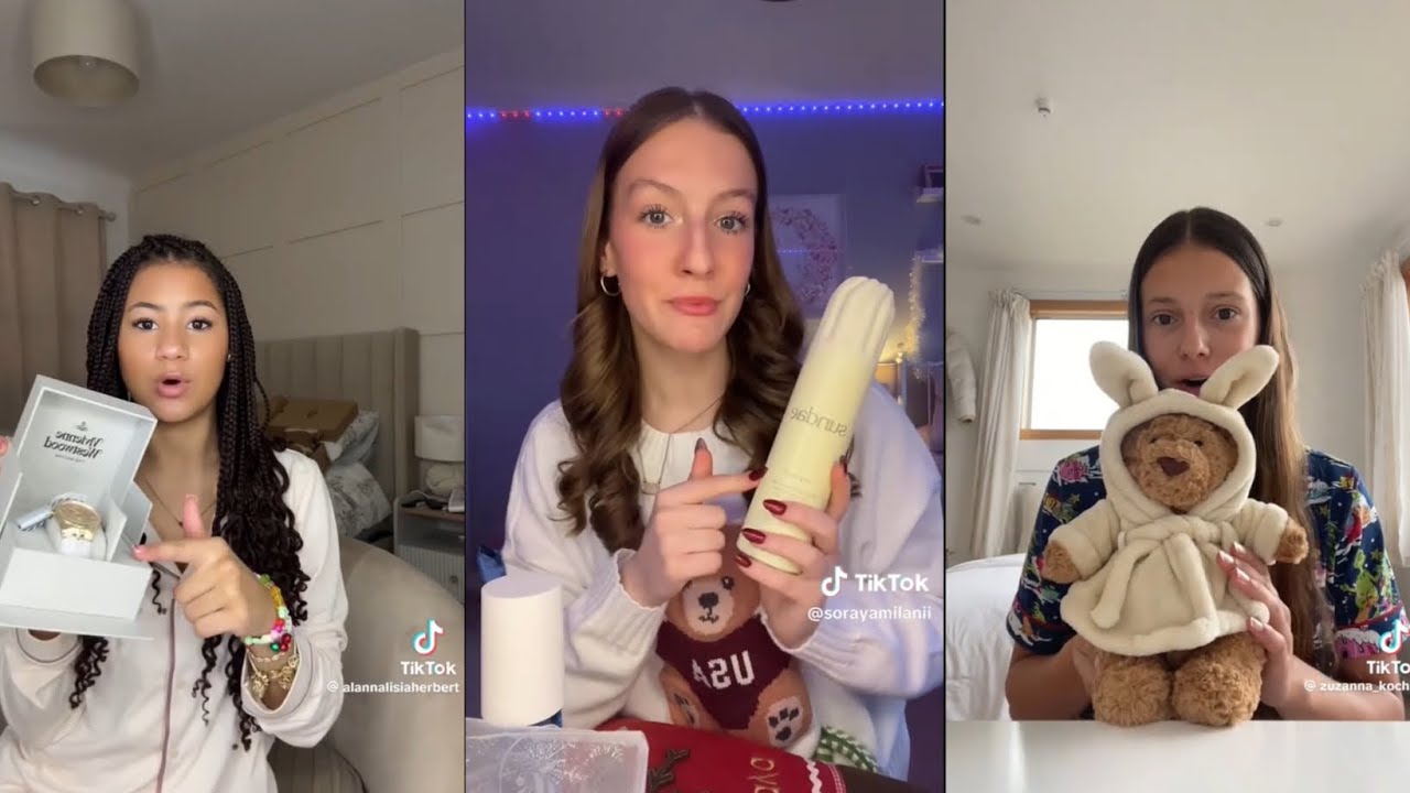 2024 TIKTOK CHRISTMAS HAUL COMPILATION!!