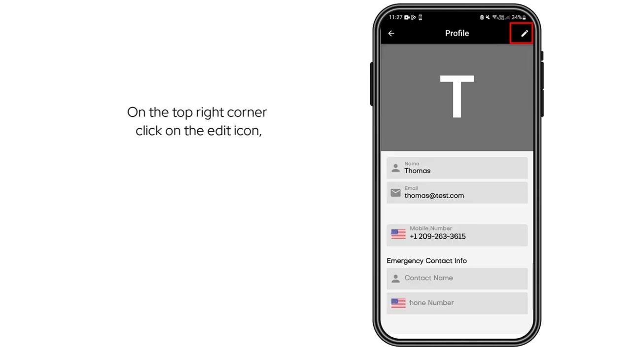 How To Edit Profile In Security Guard Mobile App? -Support Center Video