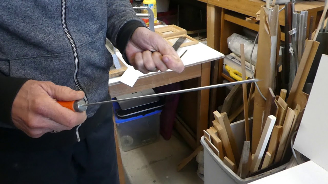 Schilderijlijst van hout maken