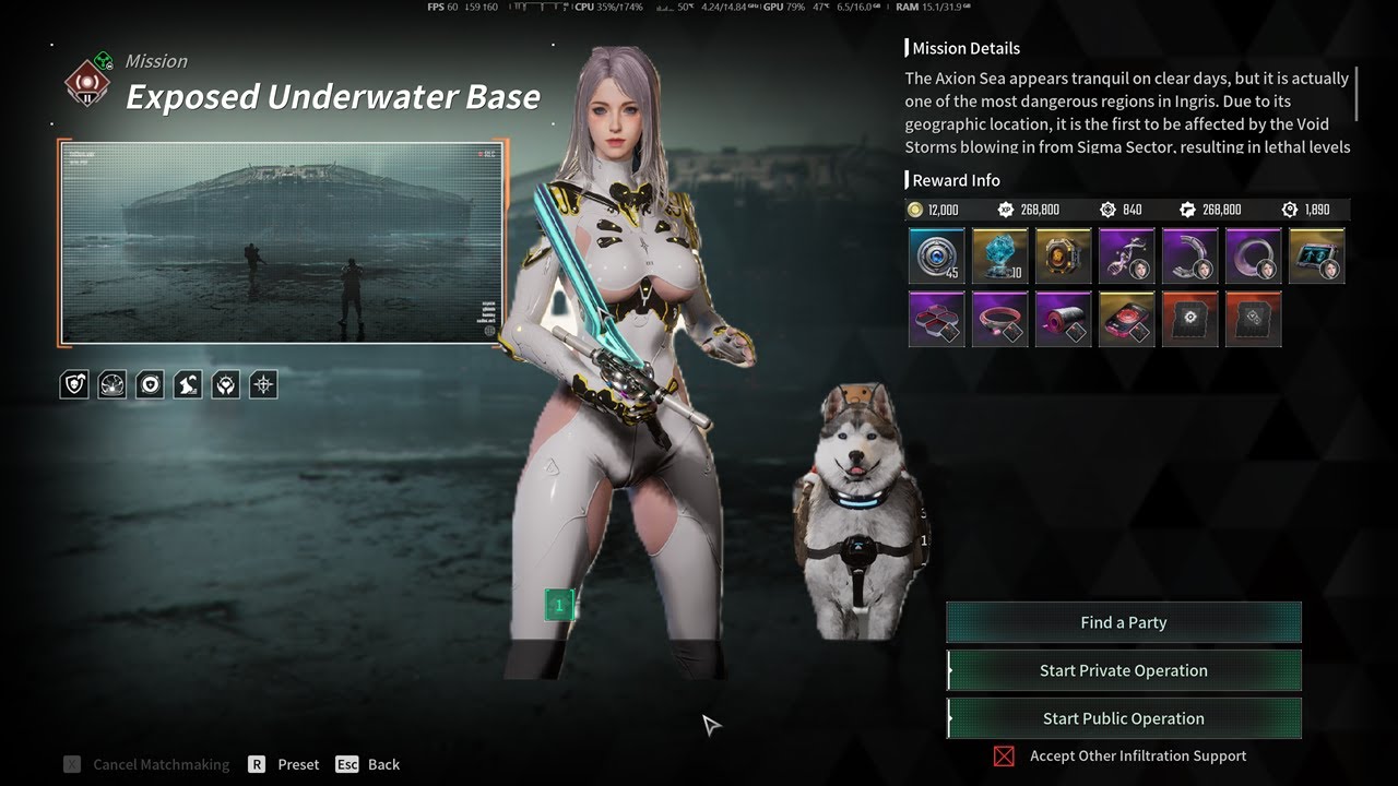 The First Descendant - Dia - Exposed Underwater Base