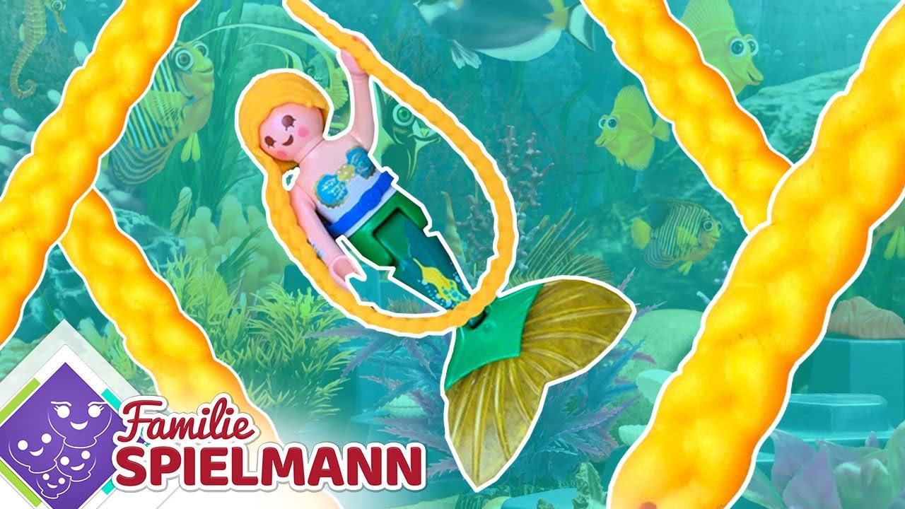 Rapunzel bei den Meerjungfrauen #familiespielmann