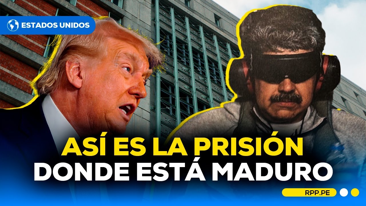 🚨 MADURO preso en EE. UU.: así es la cárcel donde permanece y que es señalada como “inhumana”