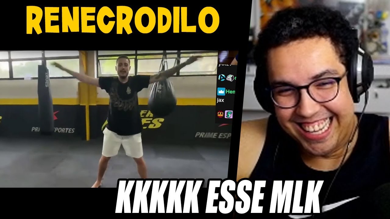 O SURSKITY É DOENTE KKKKKKK - YETZ REACT RENECRODILO