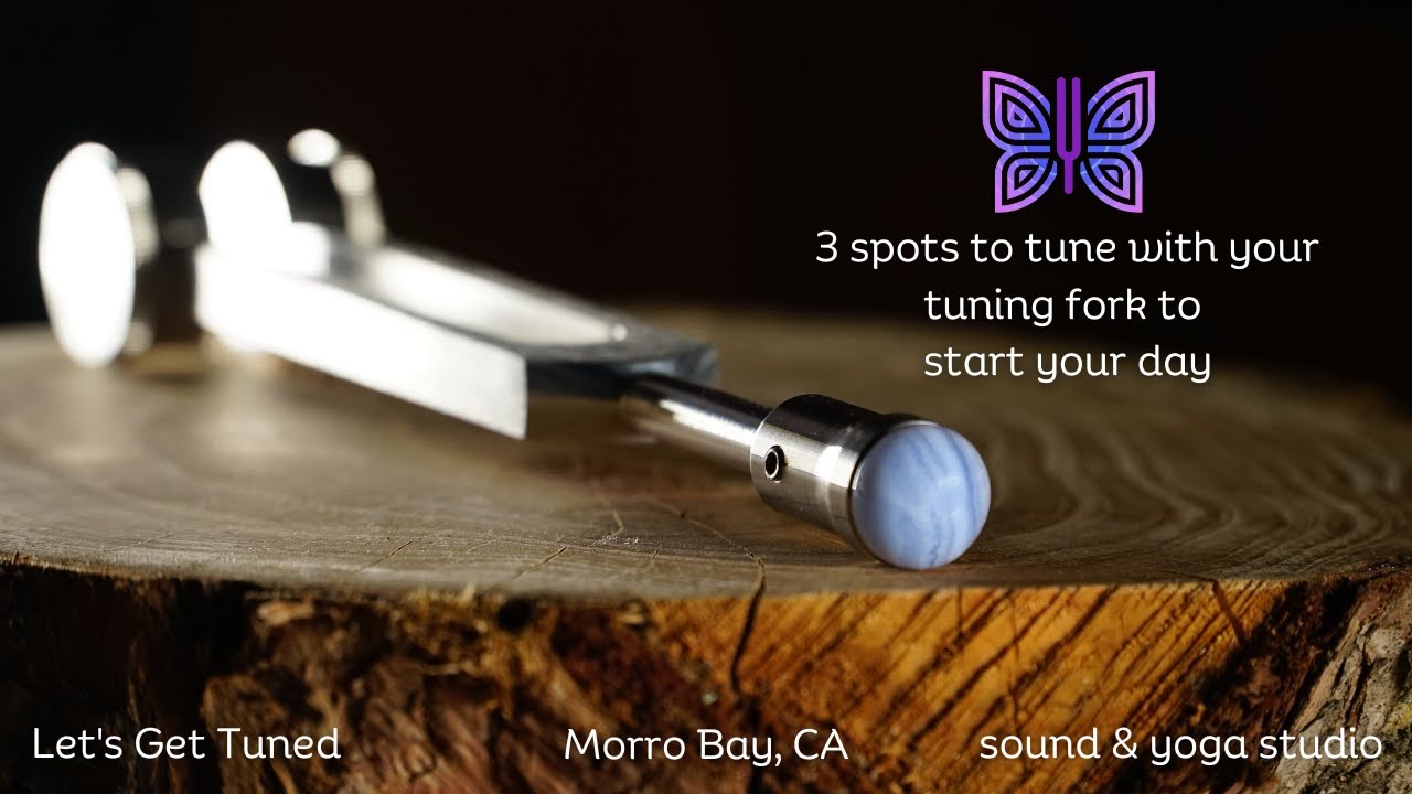 Tune your nervous system for day with these 3 spots