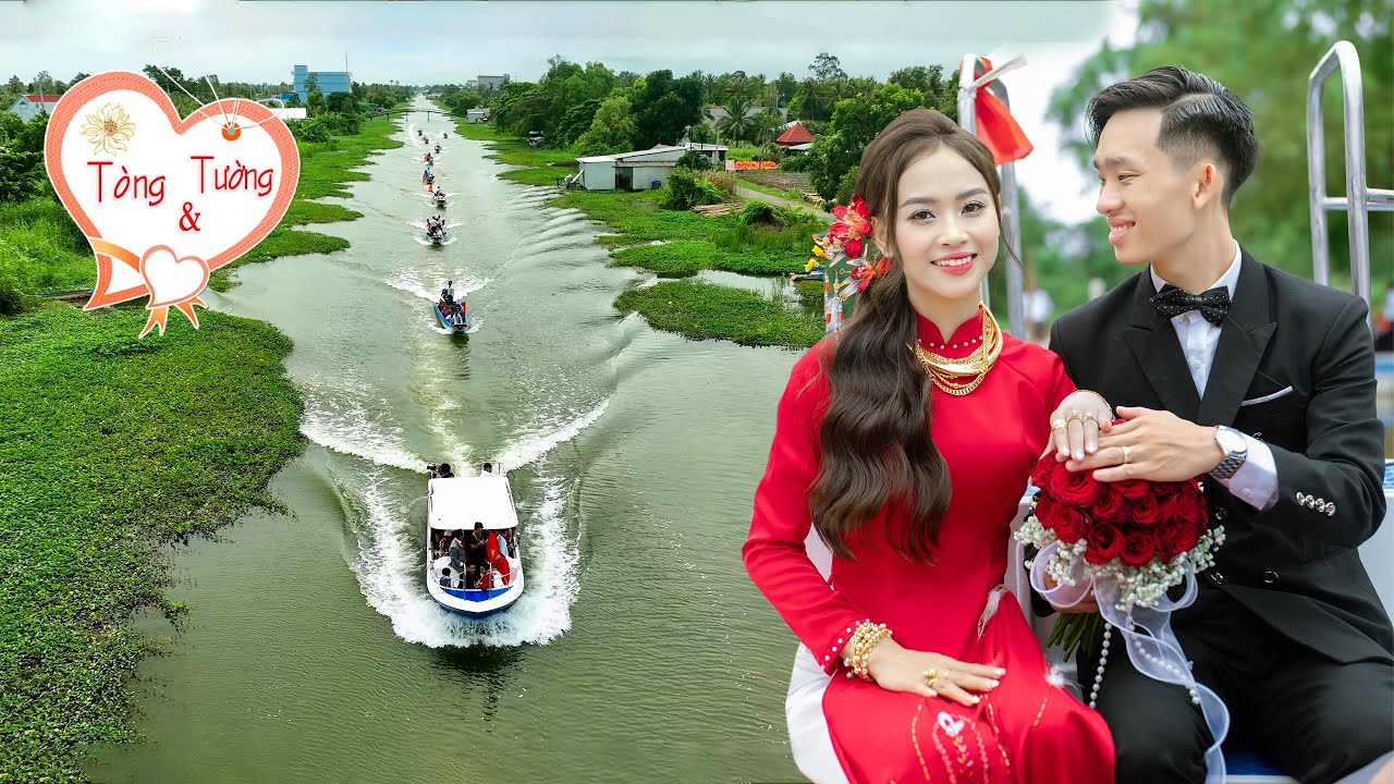 Tân Hôn / Thanh Tòng & Cát Tường || Dâu Rể Đẹp Đôi ở Trần Văn Thời - Cà Mau 2024 Film 4K