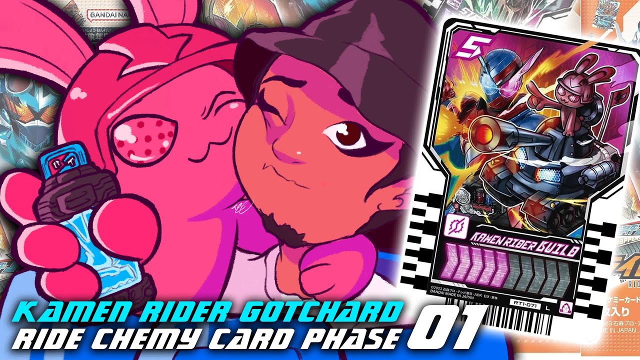 Utter Devastation | Chemy Card Phase 01 | KAMEN RIDER GOTCHARD  Blind Unboxing!
