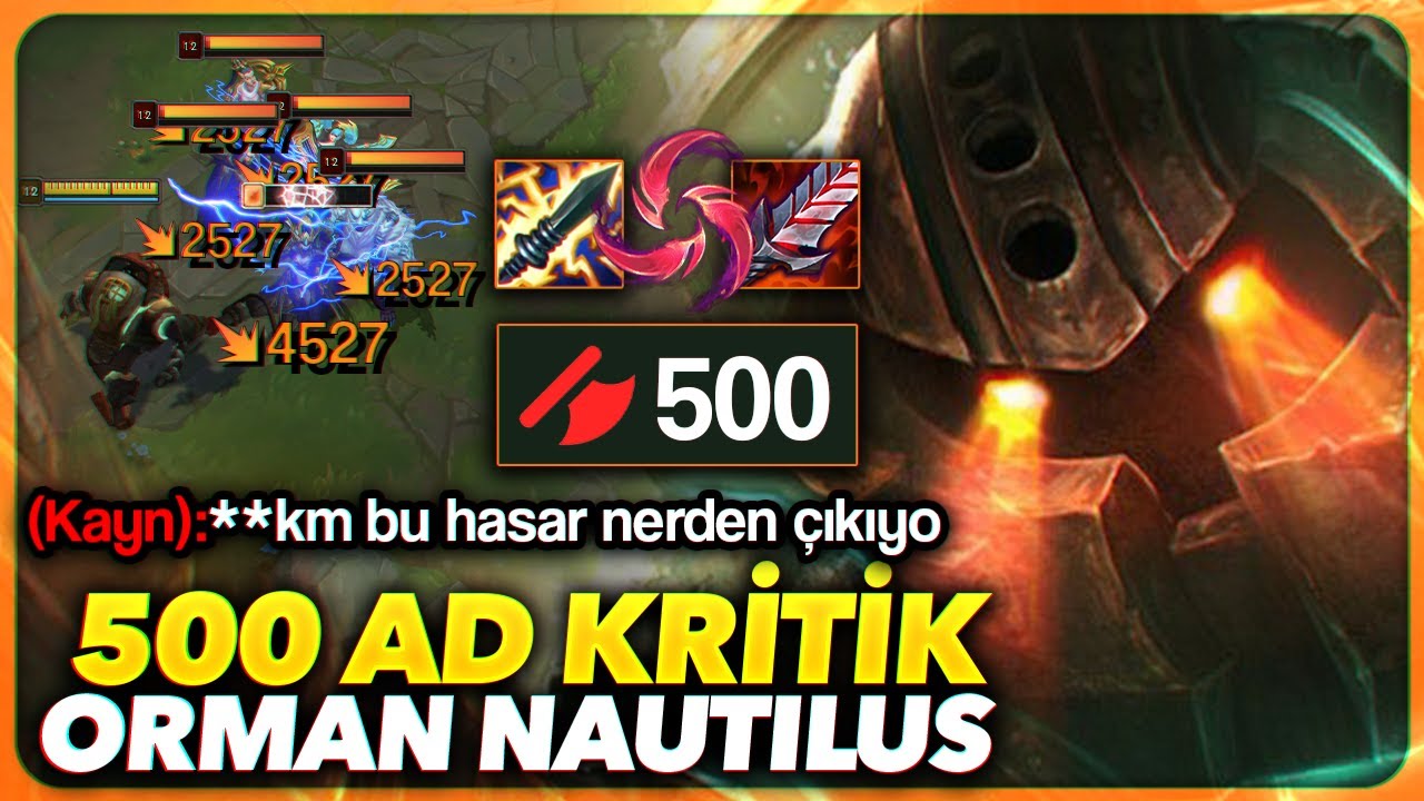 ORMAN NAUTİLUS !! BU HASAR SİZİ ÇILDIRTACAK !! KRİTİK FULL AD KASTIM !! | Ogün Demirci
