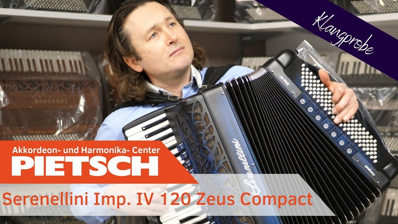 Akkordeon - Serenellini Imperator IV 120 Zeus Compact - Klangprobe